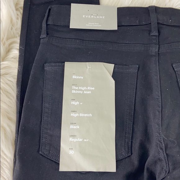 Everlane NWT The Highest Rise Skinny Jeans - Picture 9 of 11